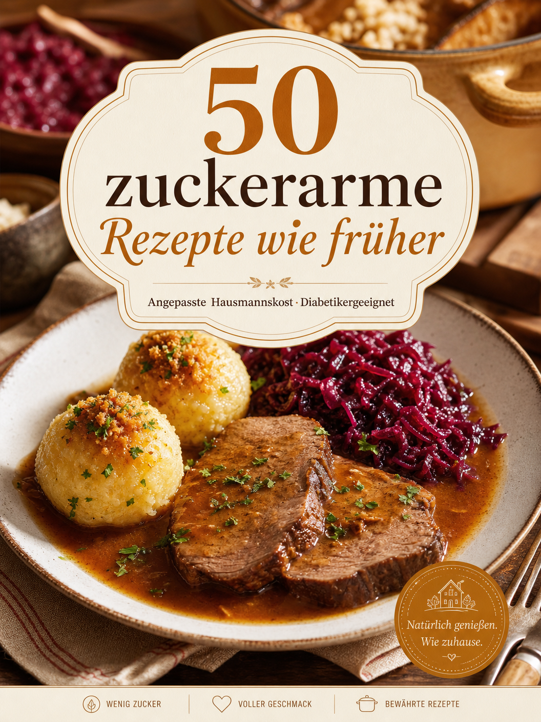 50 zuckerarme Rezepte wie früher